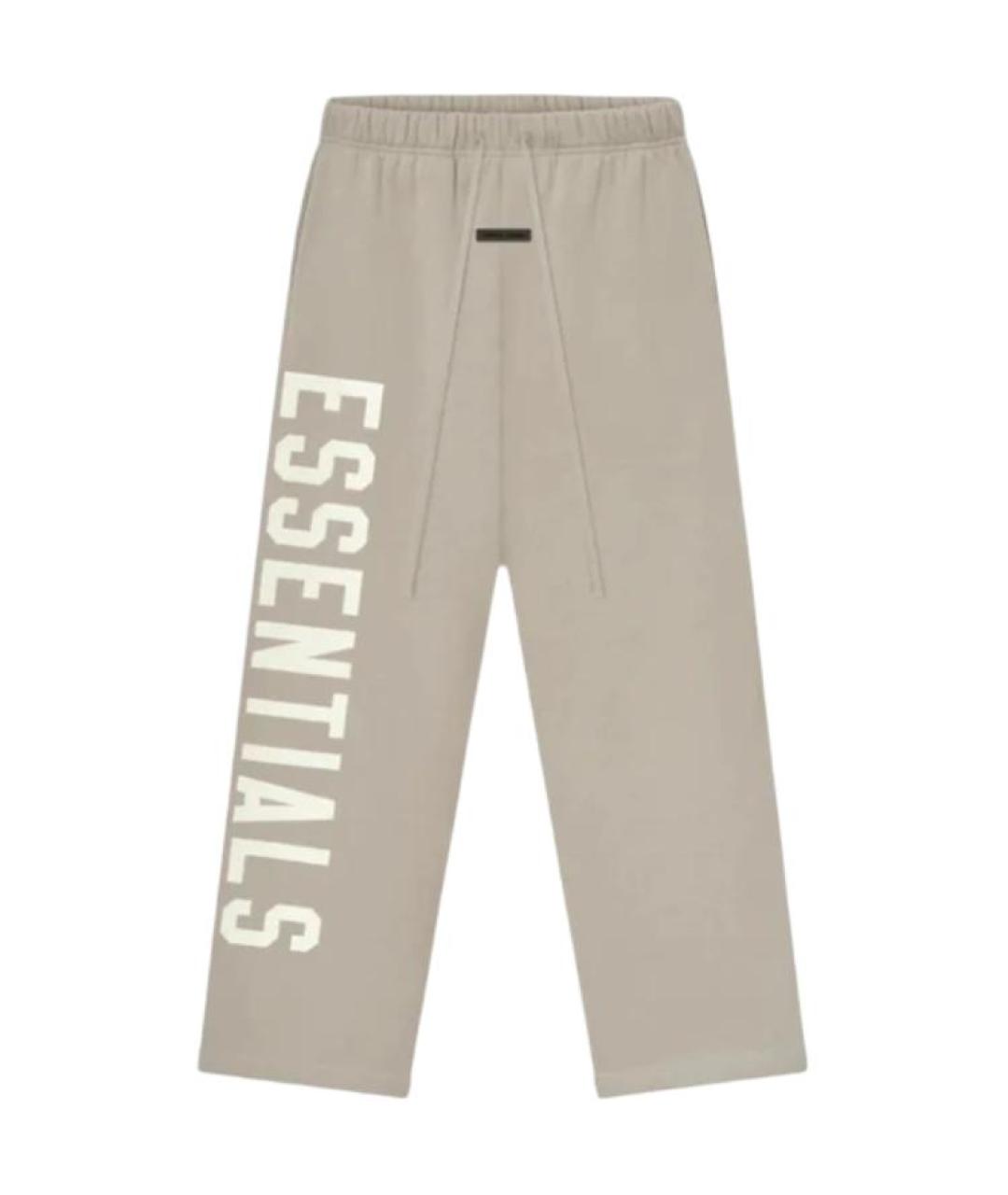 FEAR OF GOD ESSENTIALS Бежевые повседневные брюки, фото 1
