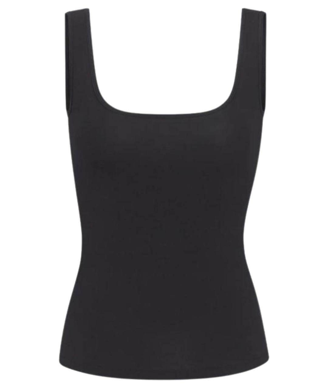 SKIMS Черная майка, фото 1