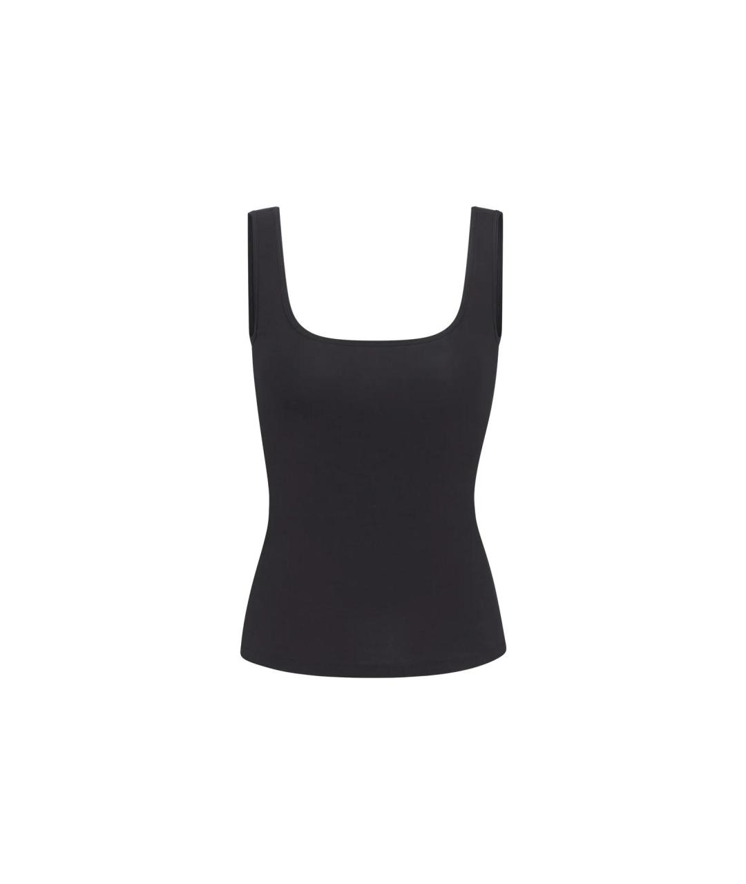 SKIMS Черная майка, фото 3