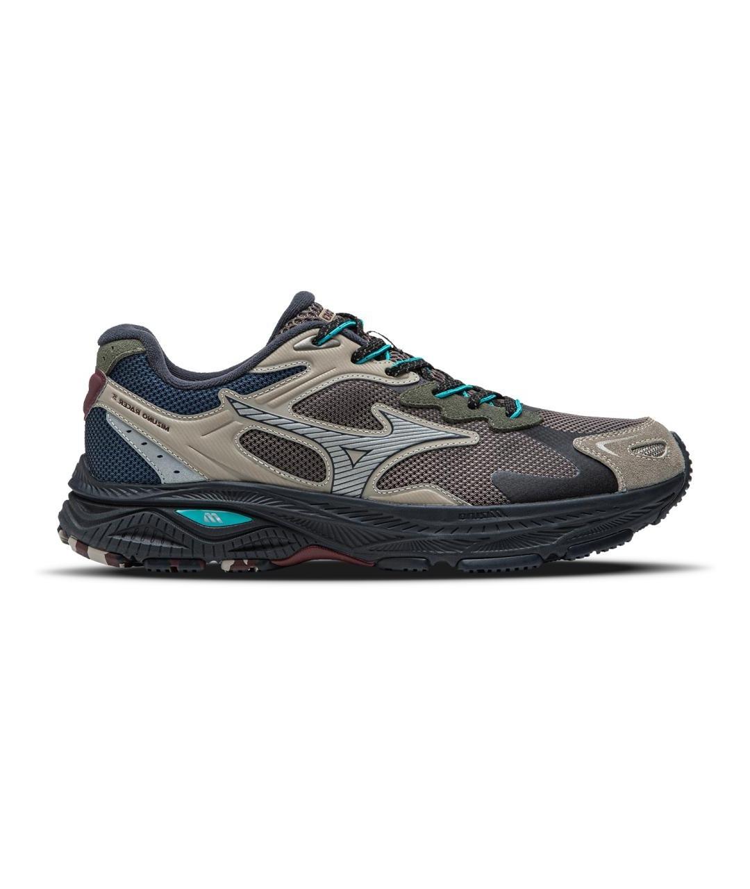 MIZUNO Серые кроссовки, фото 1