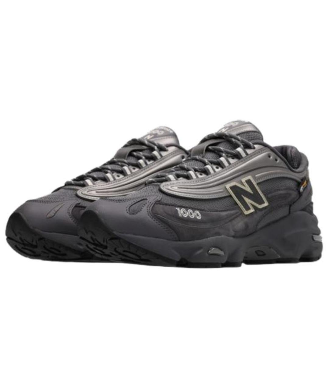 NEW BALANCE Серые низкие кроссовки / кеды, фото 4
