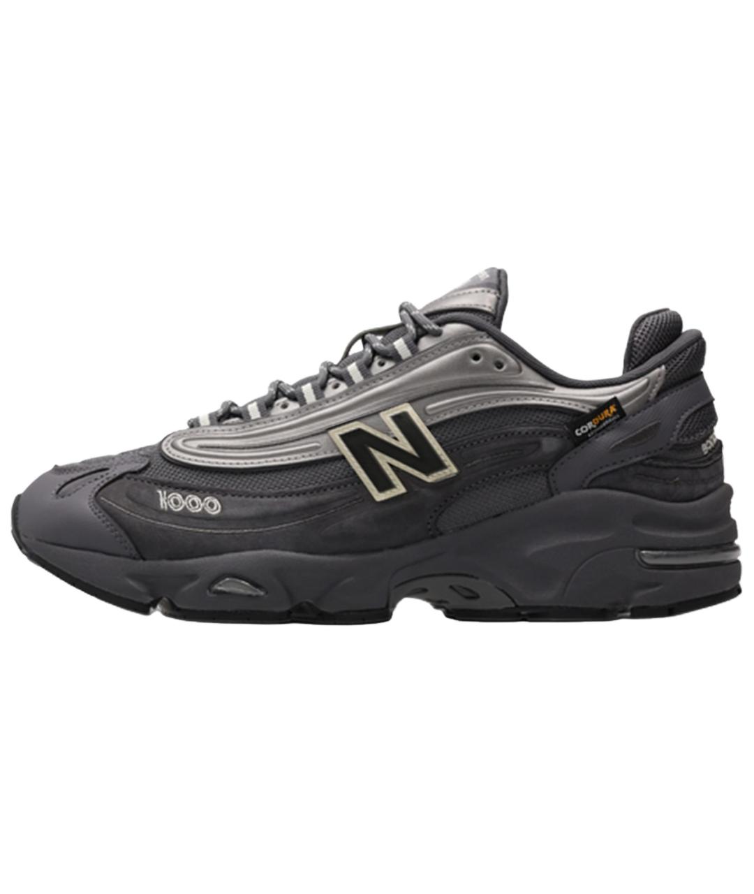 NEW BALANCE Серые низкие кроссовки / кеды, фото 3