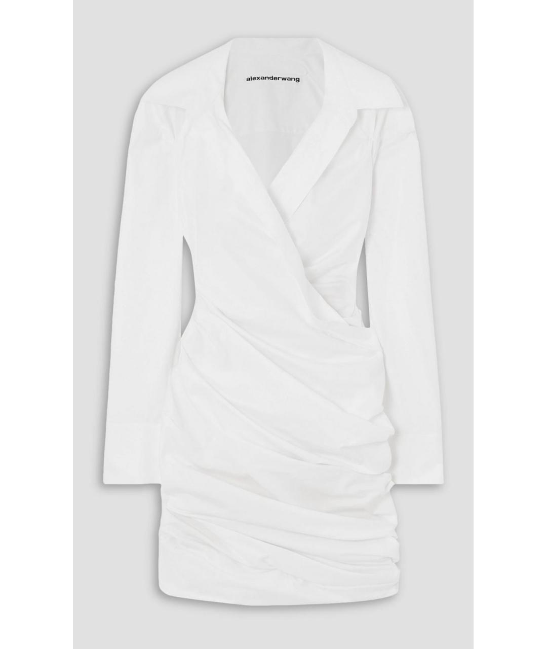 ALEXANDER WANG Белое коктейльное платье, фото 4