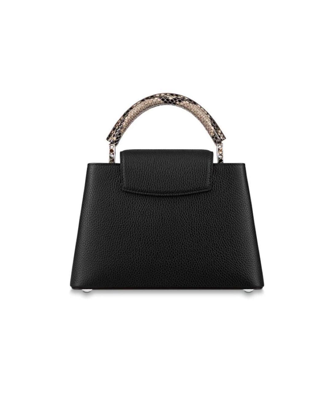 LOUIS VUITTON Черная сумка через плечо из экзотической кожи, фото 2