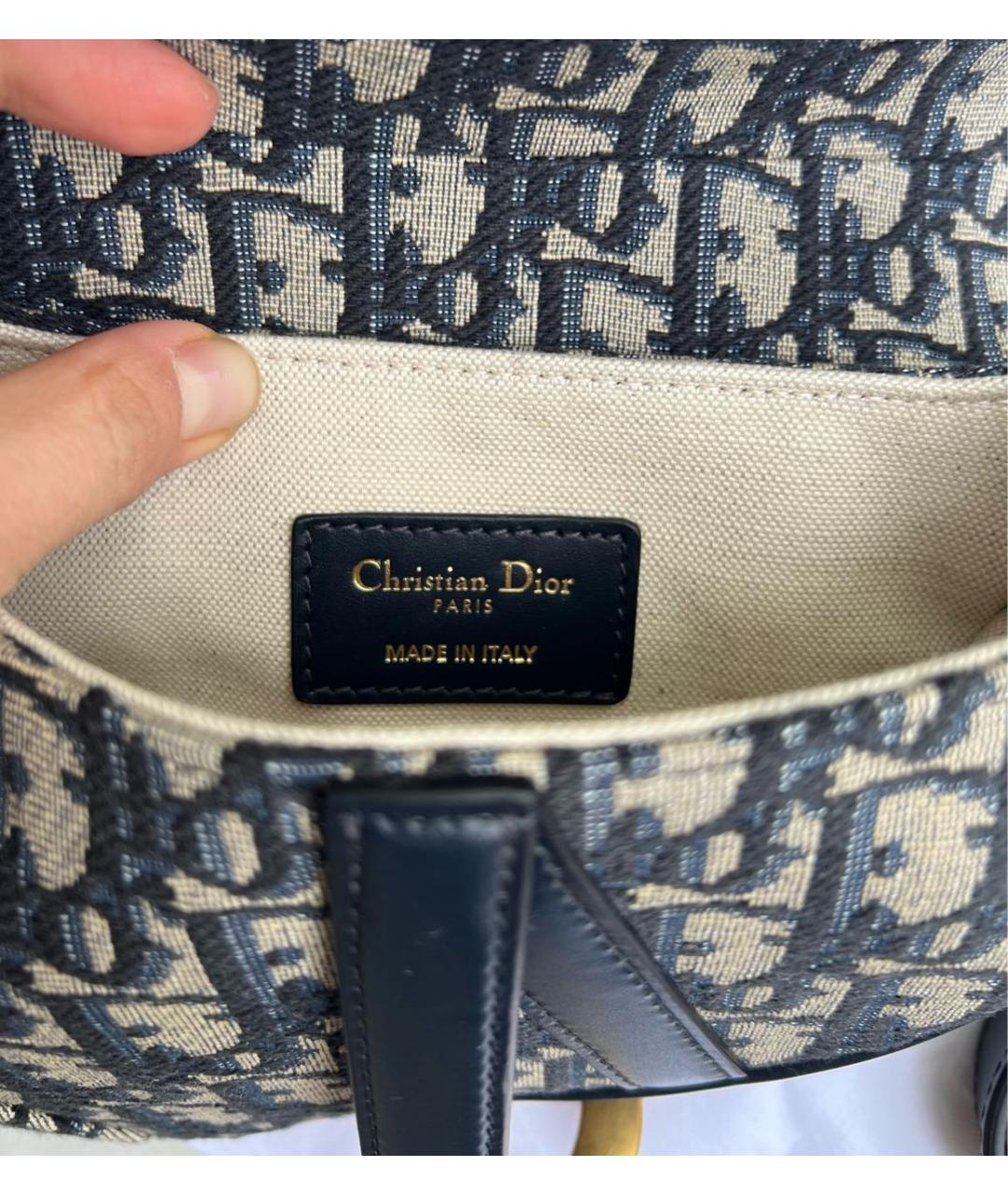 CHRISTIAN DIOR Мульти жаккардовая сумка с короткими ручками, фото 7