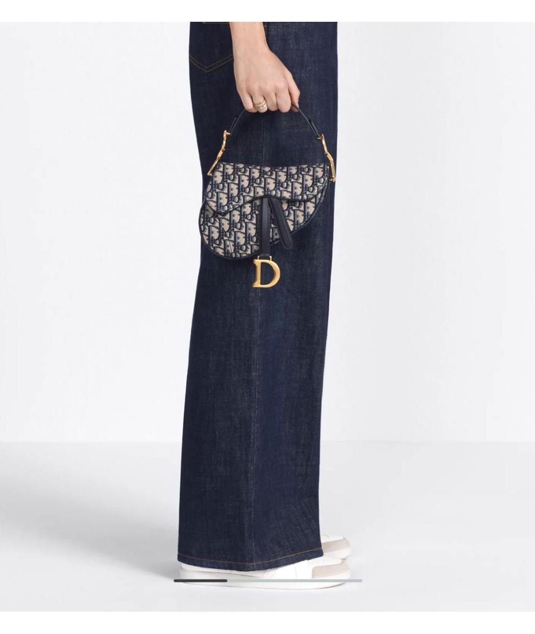 CHRISTIAN DIOR Мульти жаккардовая сумка с короткими ручками, фото 4