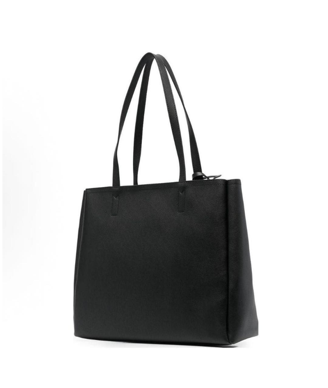LOVE MOSCHINO Черная сумка тоут, фото 2