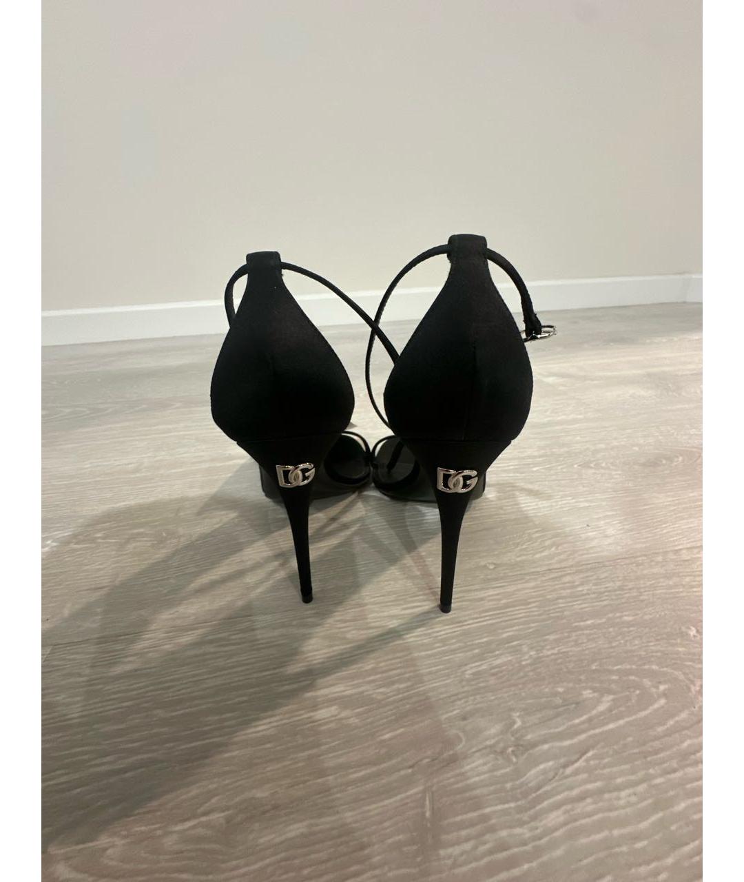 DOLCE&GABBANA Черные туфли, фото 4