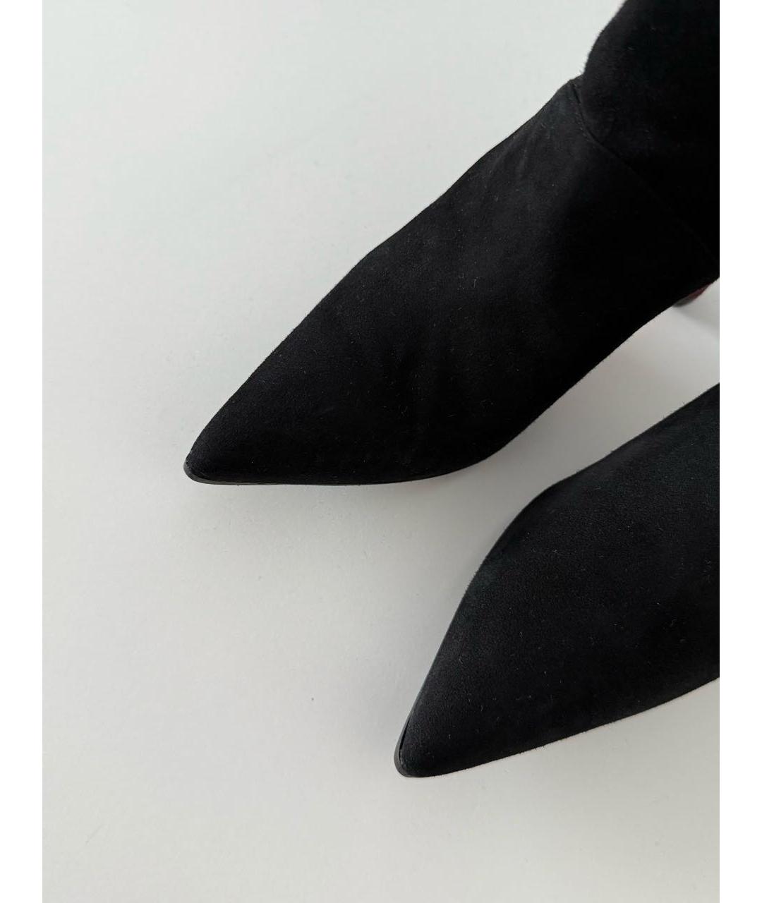 MANOLO BLAHNIK Мульти замшевые сапоги, фото 3