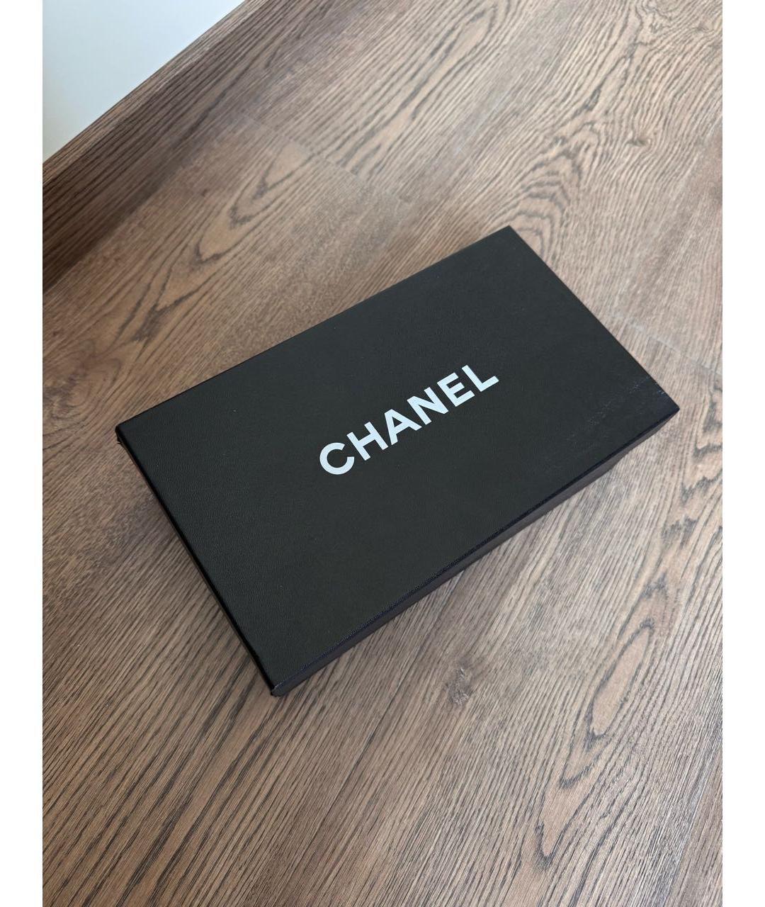 CHANEL Сандалии из экзотической кожи, фото 7