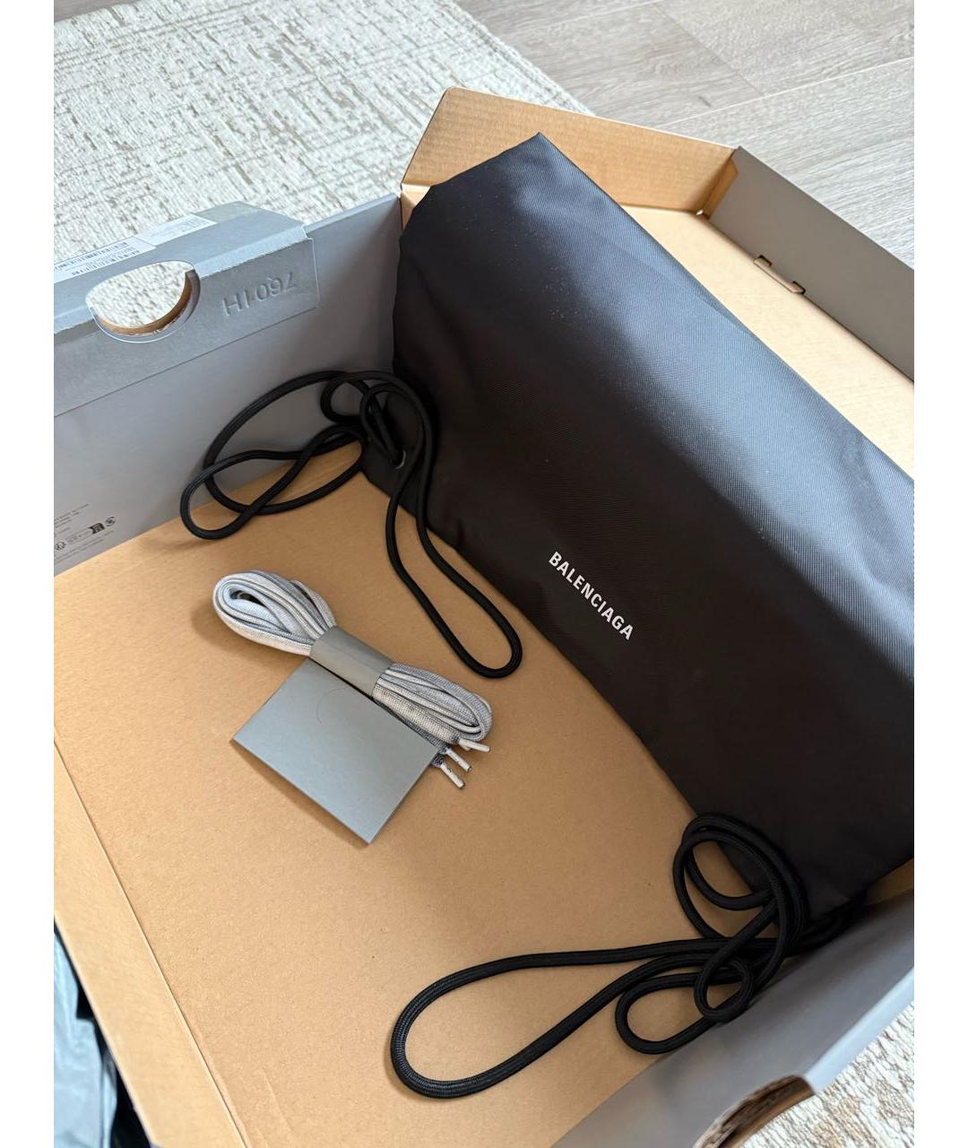 BALENCIAGA Белые кроссовки, фото 8