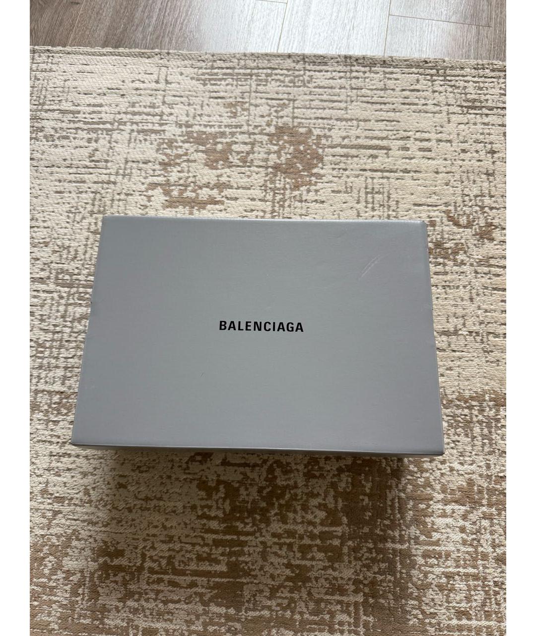 BALENCIAGA Белые кроссовки, фото 6