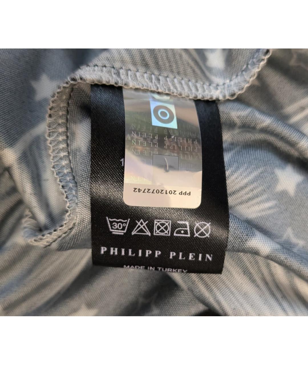 PHILIPP PLEIN Черное вискозное повседневное платье, фото 6