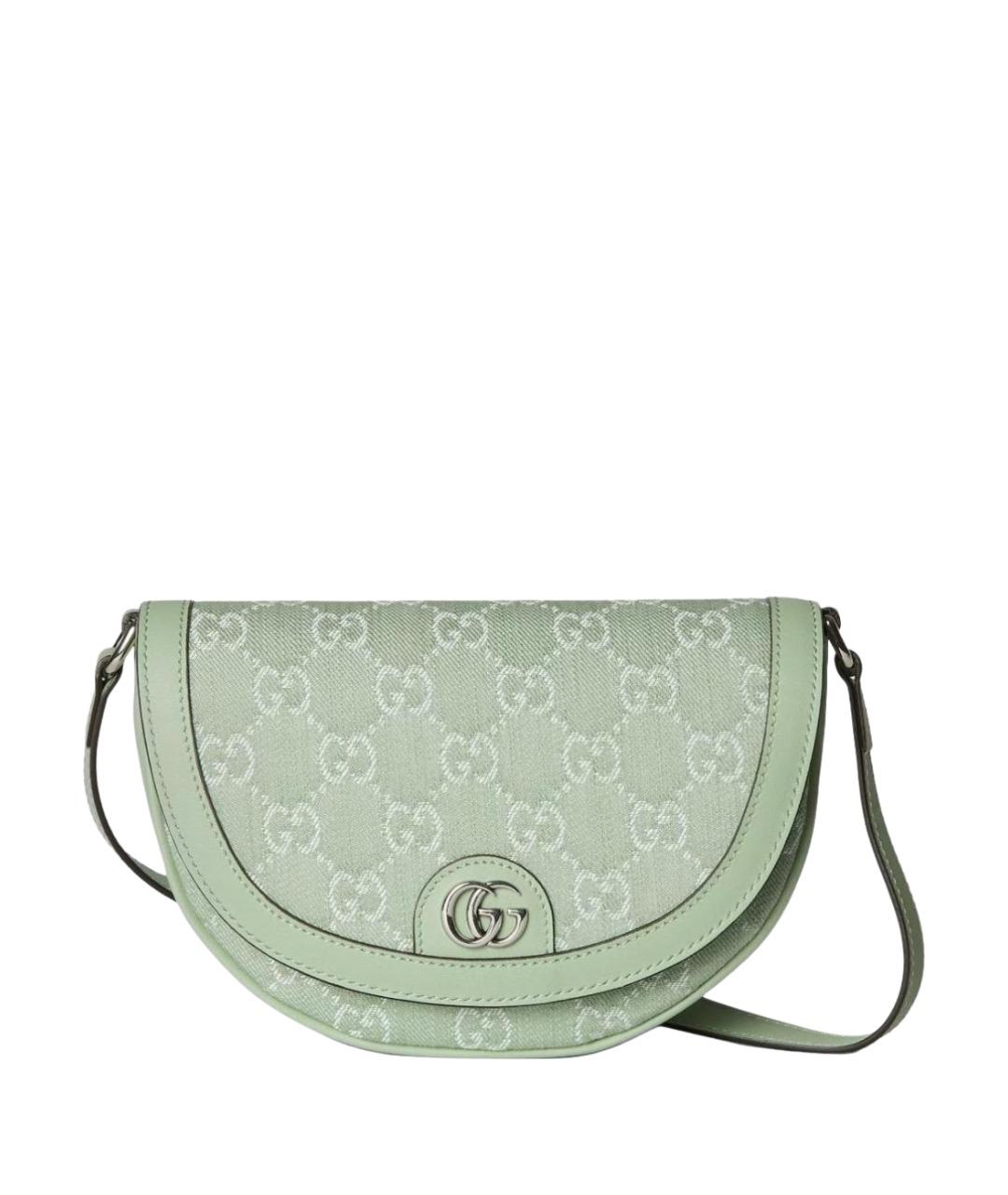 GUCCI Зеленая сумка через плечо, фото 1