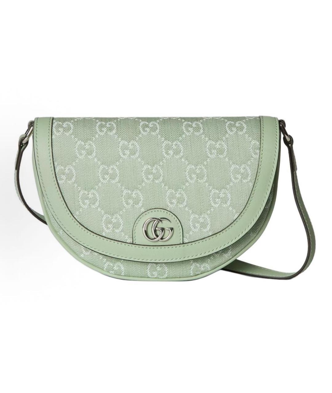 GUCCI Зеленая сумка через плечо, фото 5