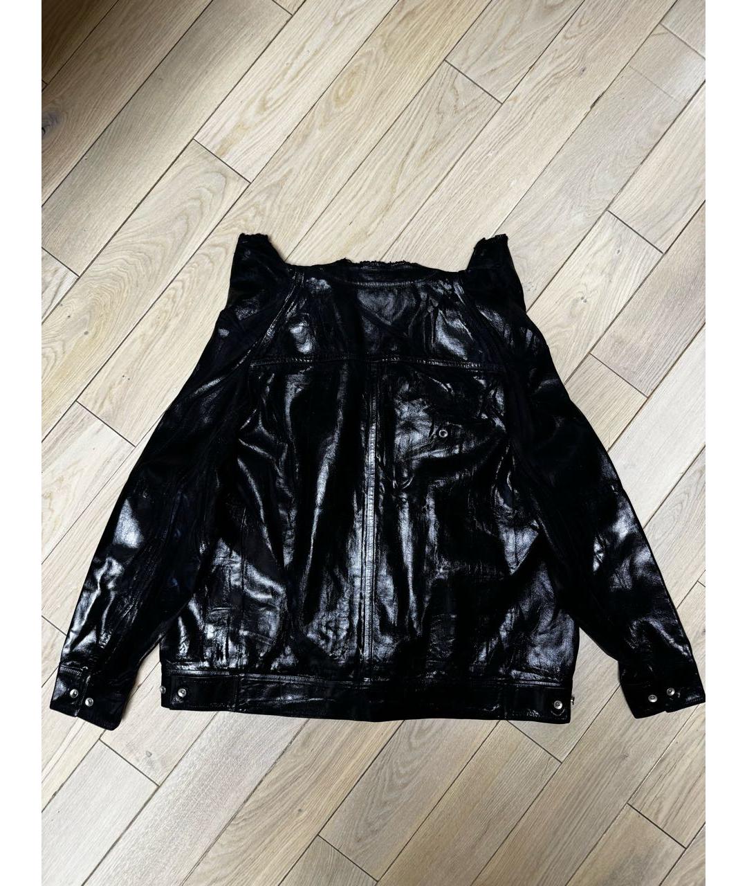 RICK OWENS Черная куртка, фото 7