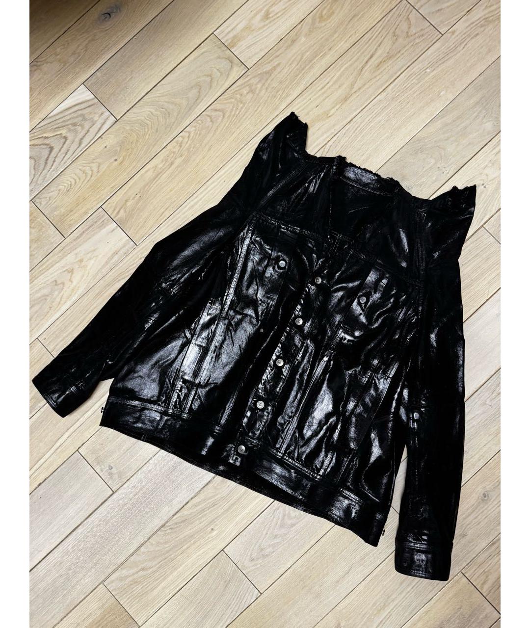 RICK OWENS Черная куртка, фото 2