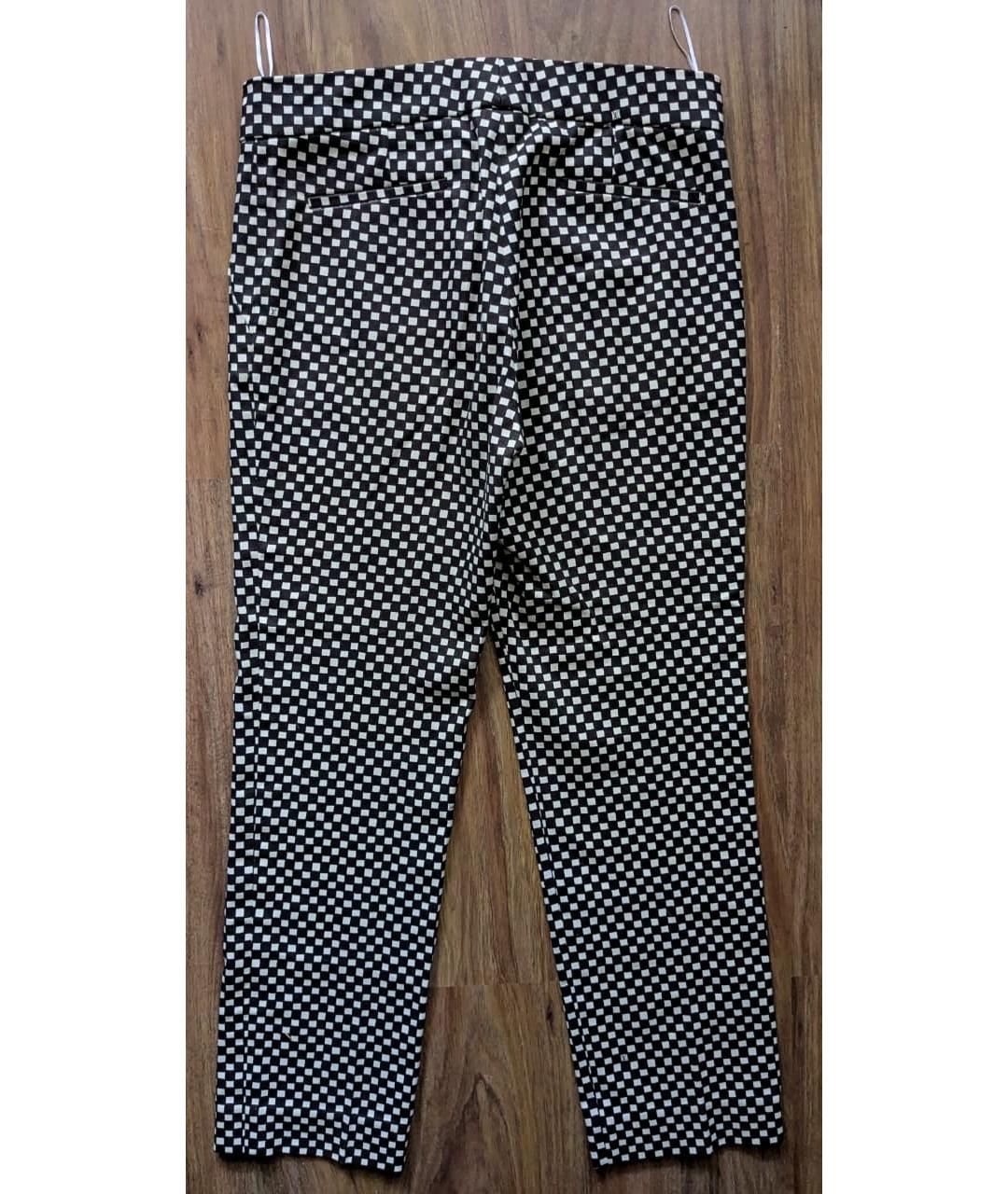 LOUIS VUITTON Мульти хлопковые прямые брюки, фото 2