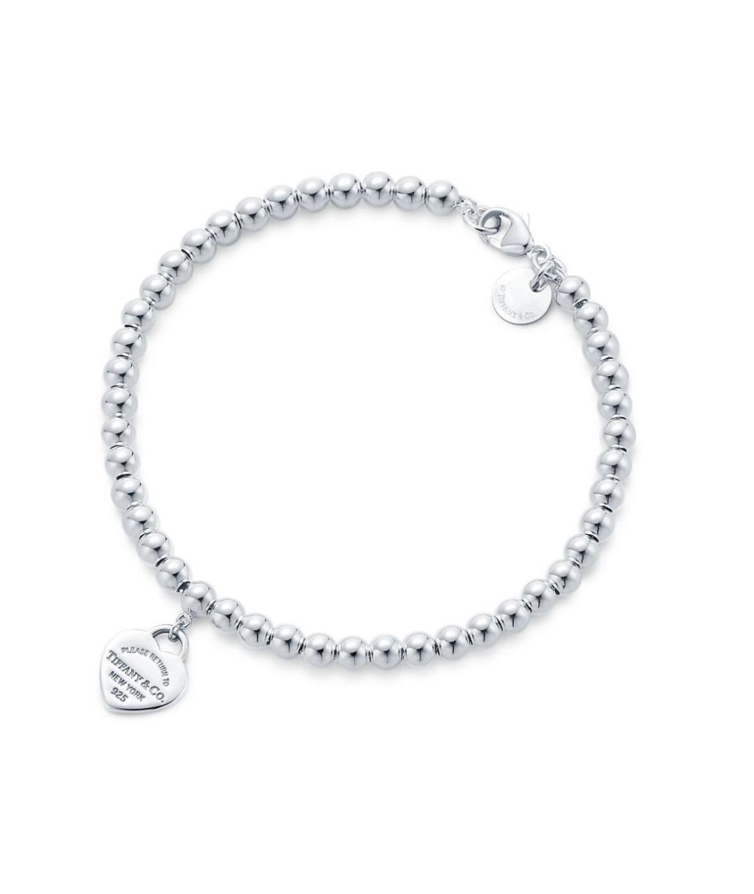 TIFFANY&CO Серебрянный серебряный браслет, фото 2