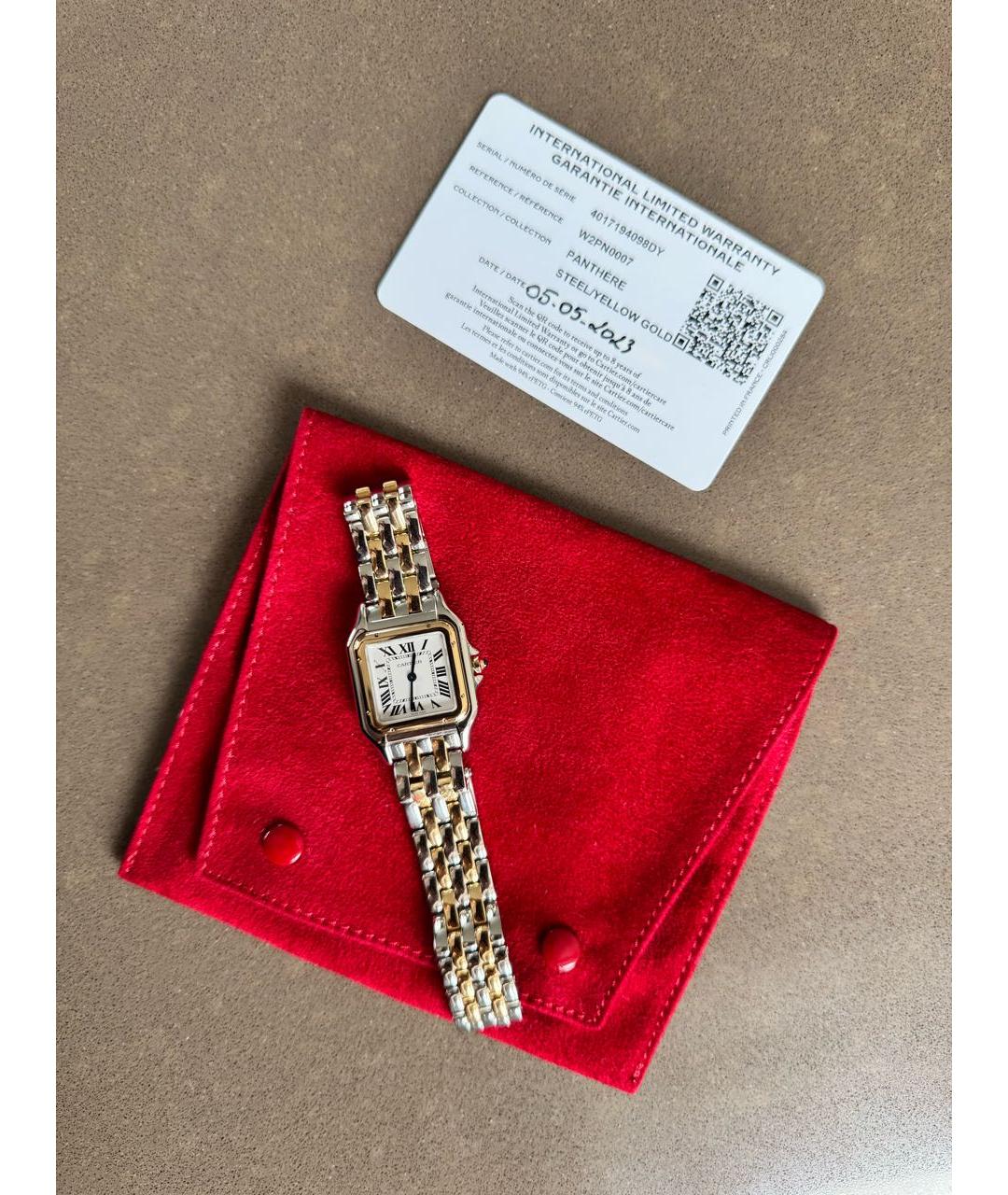 CARTIER Мульти часы из желтого золота, фото 2