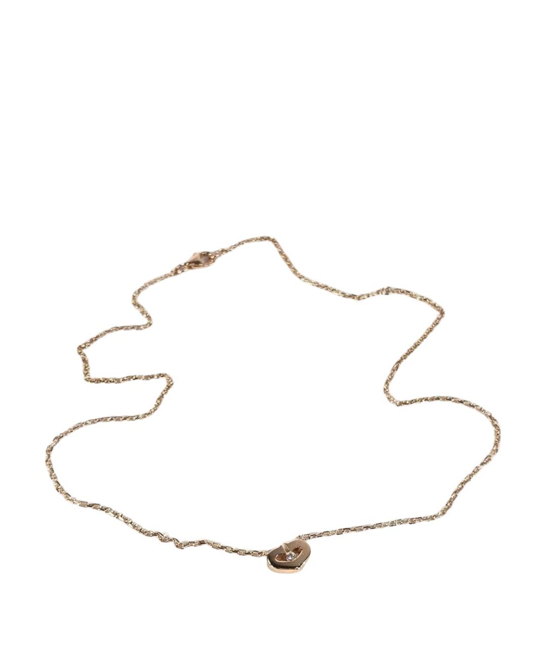 CARTIER Золотое колье из розового золота, фото 1