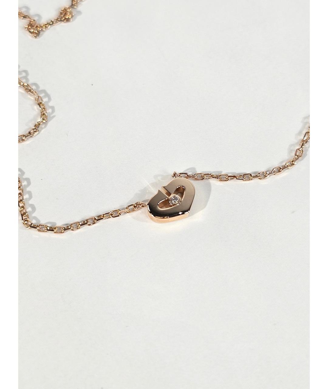 CARTIER Золотое колье из розового золота, фото 2