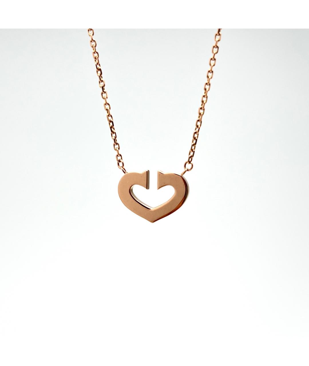 CARTIER Золотое колье из розового золота, фото 4