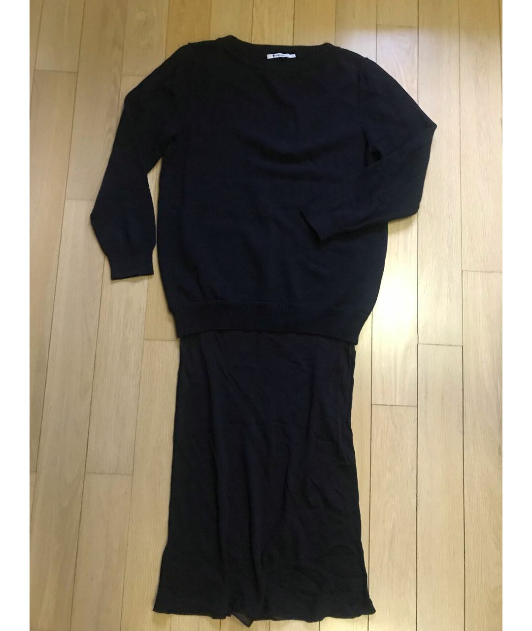 ALEXANDER WANG Черное хлопковое повседневное платье, фото 5