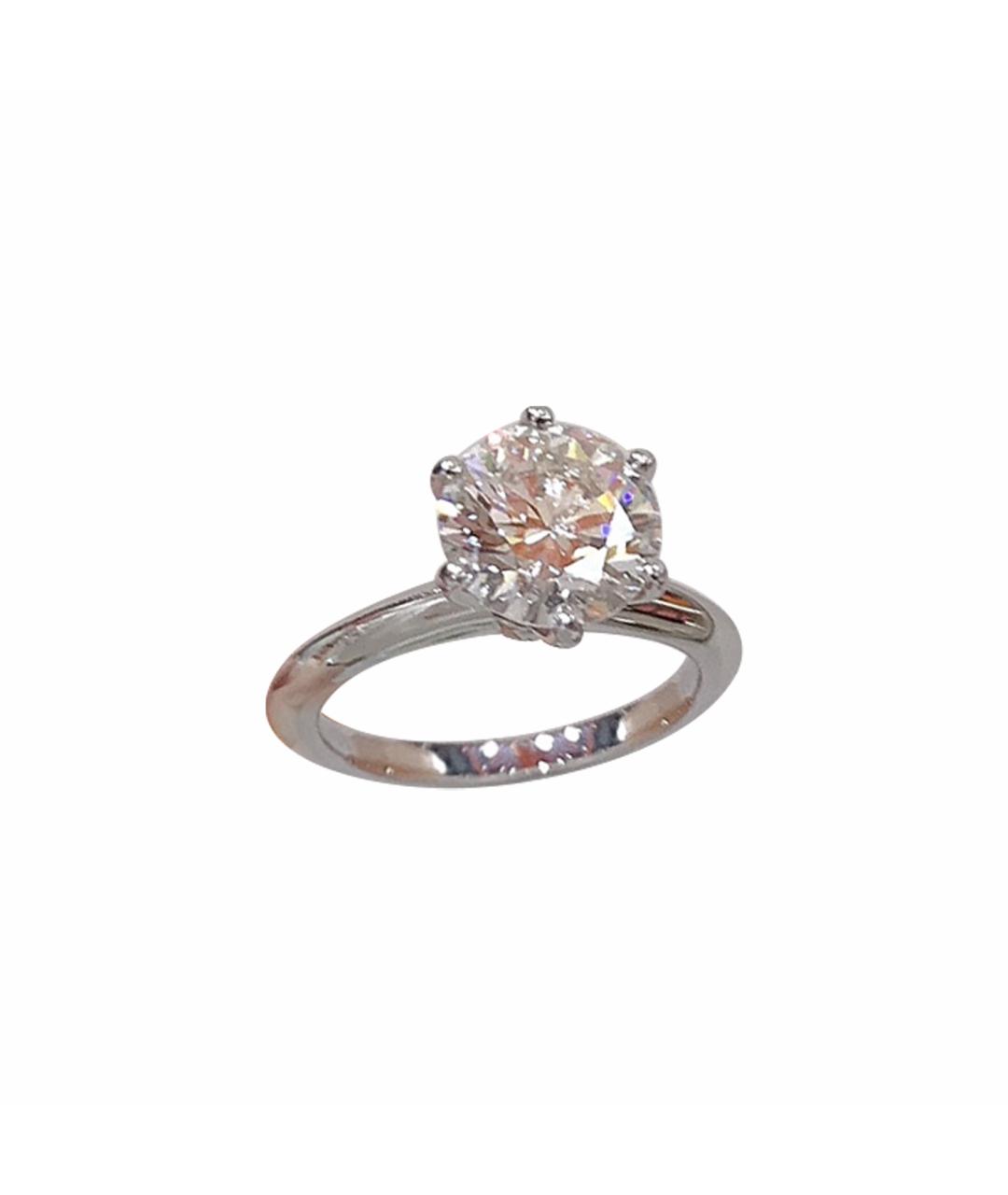 TIFFANY&CO Серебряное платиновое кольцо, фото 1