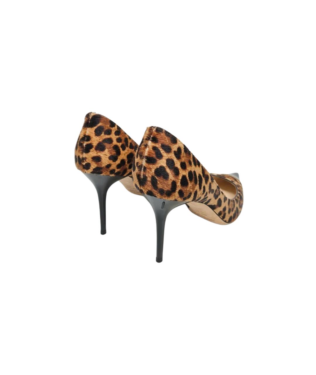 JIMMY CHOO Черные кожаные туфли, фото 4