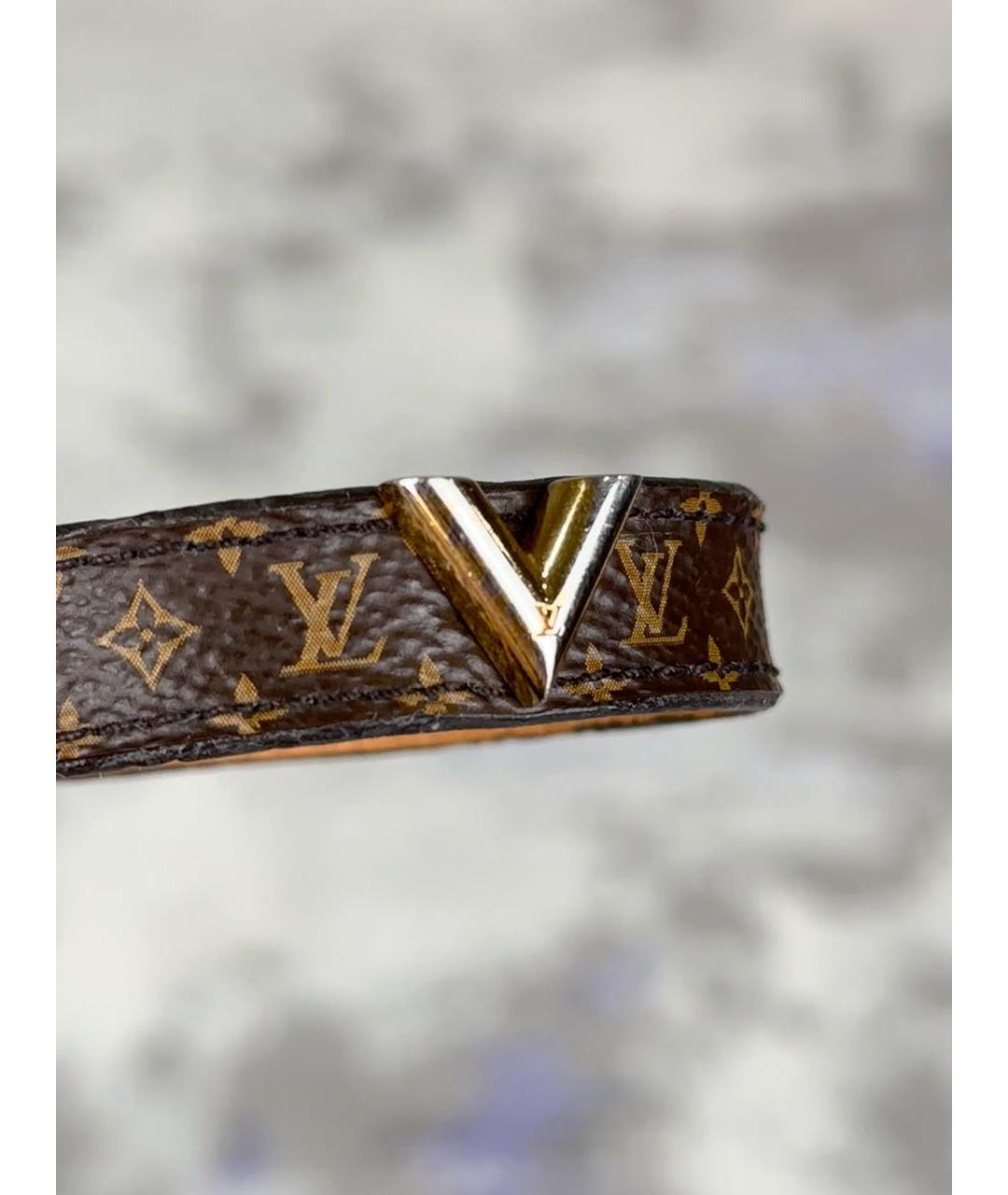 LOUIS VUITTON Коричневый браслет, фото 2