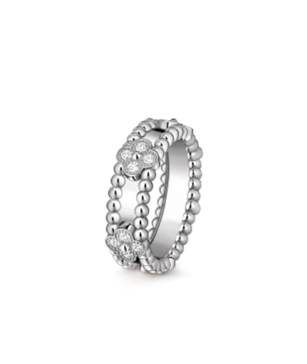 VAN CLEEF & ARPELS Серебряное платиновое кольцо, фото 1