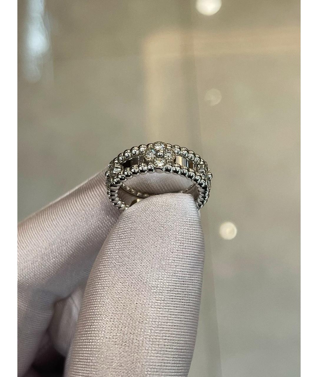 VAN CLEEF & ARPELS Серебряное платиновое кольцо, фото 4