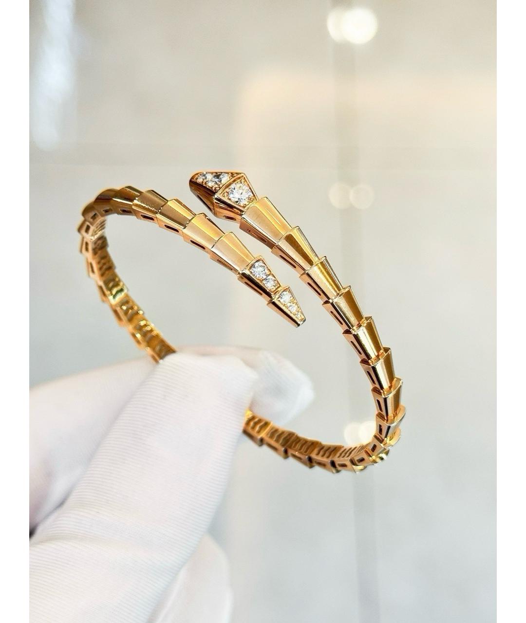 BVLGARI Золотой браслет из розового золота, фото 4