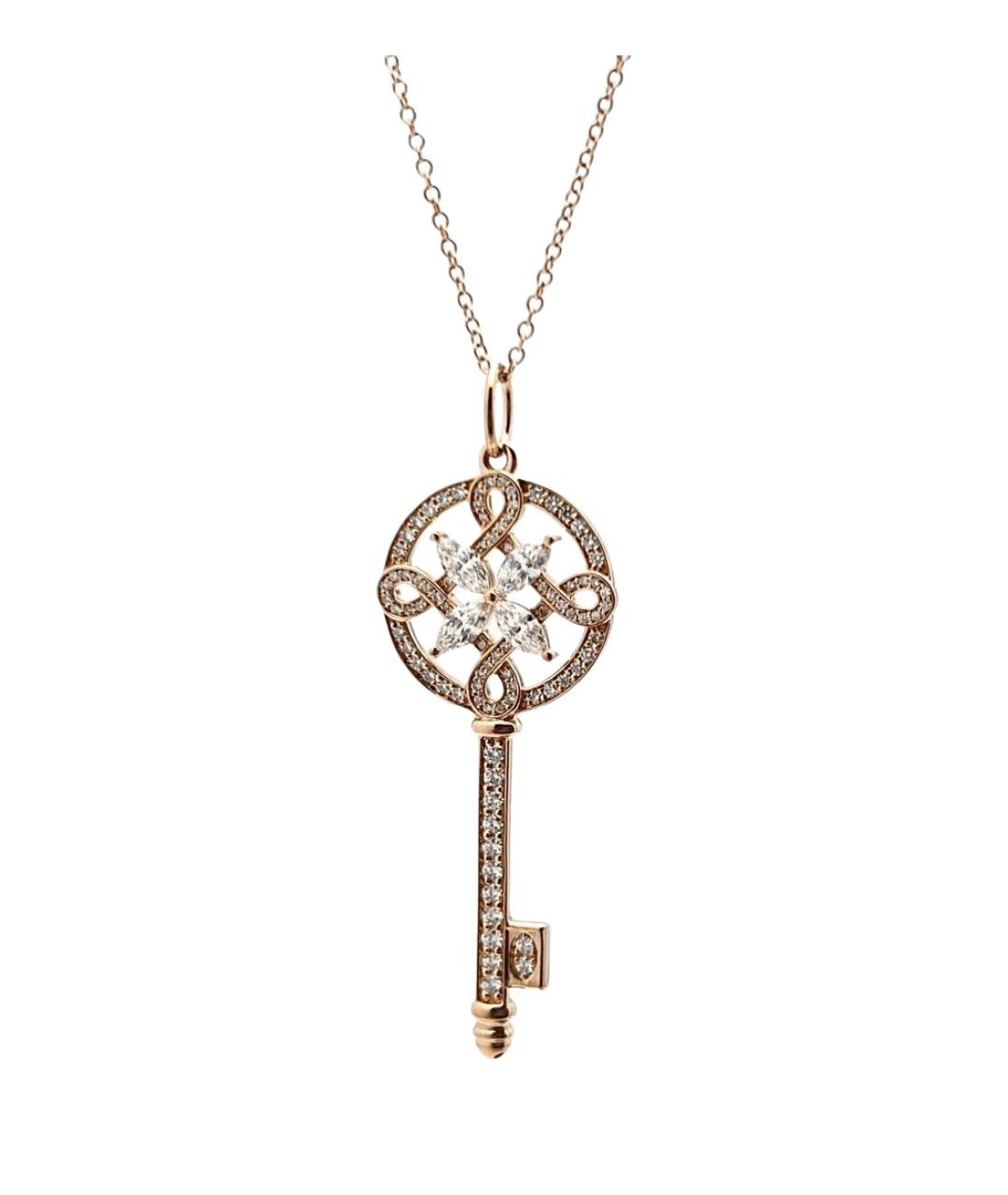 TIFFANY&CO Золотая подвеска из розового золота, фото 1