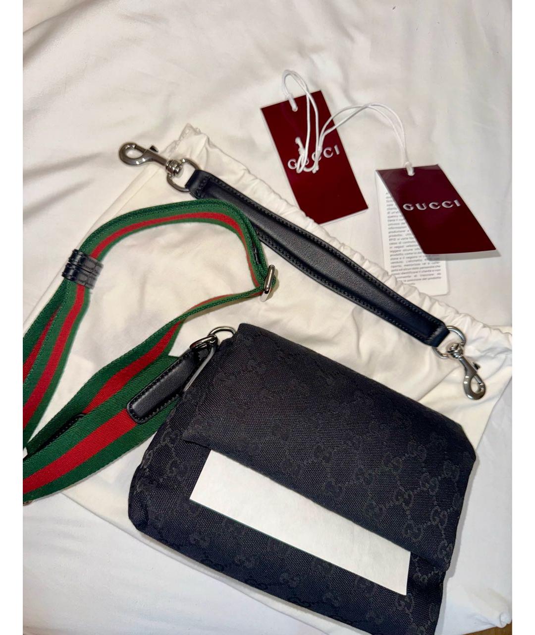 GUCCI Черная сумка с короткими ручками, фото 8