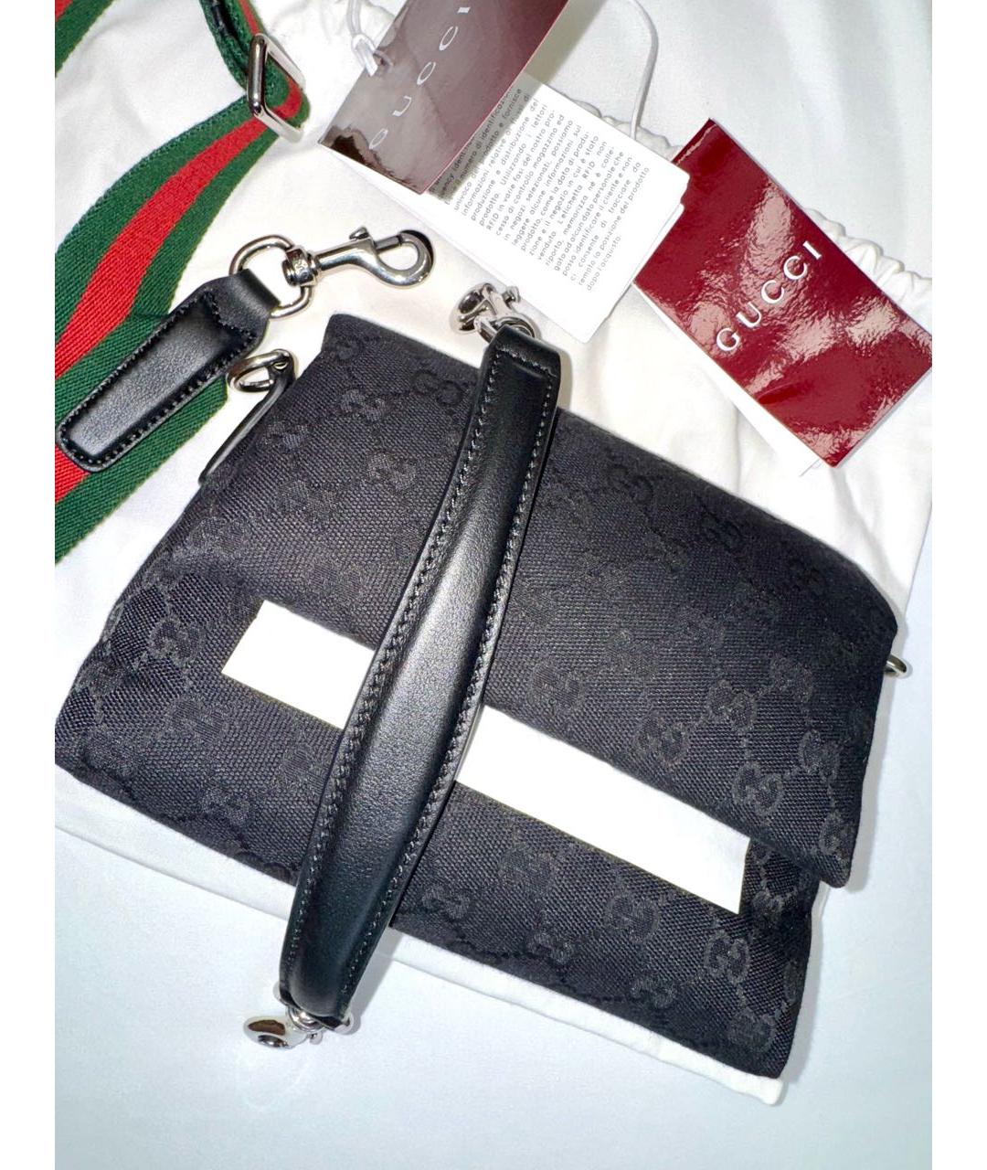 GUCCI Черная сумка с короткими ручками, фото 2