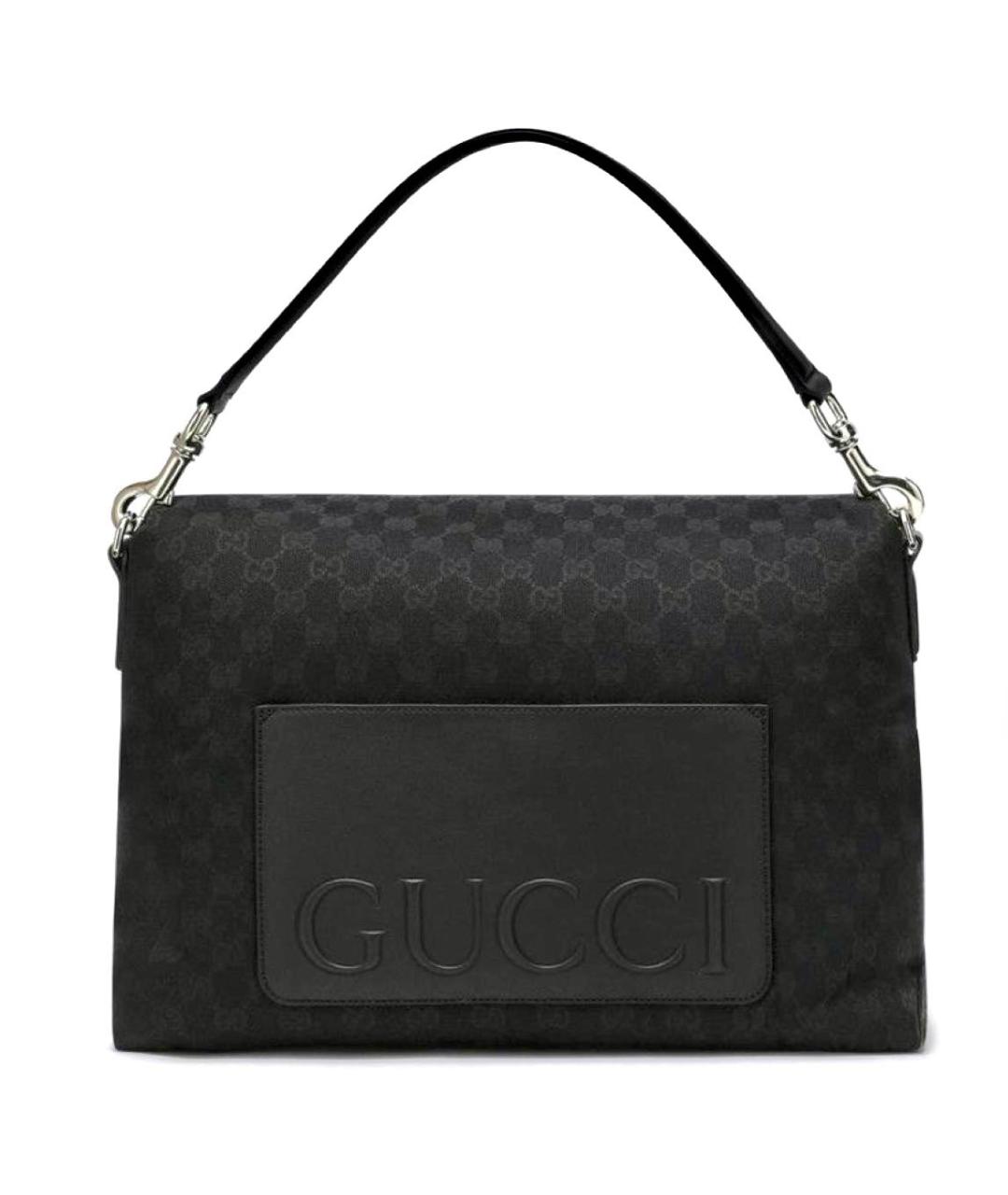 GUCCI Черная сумка с короткими ручками, фото 3