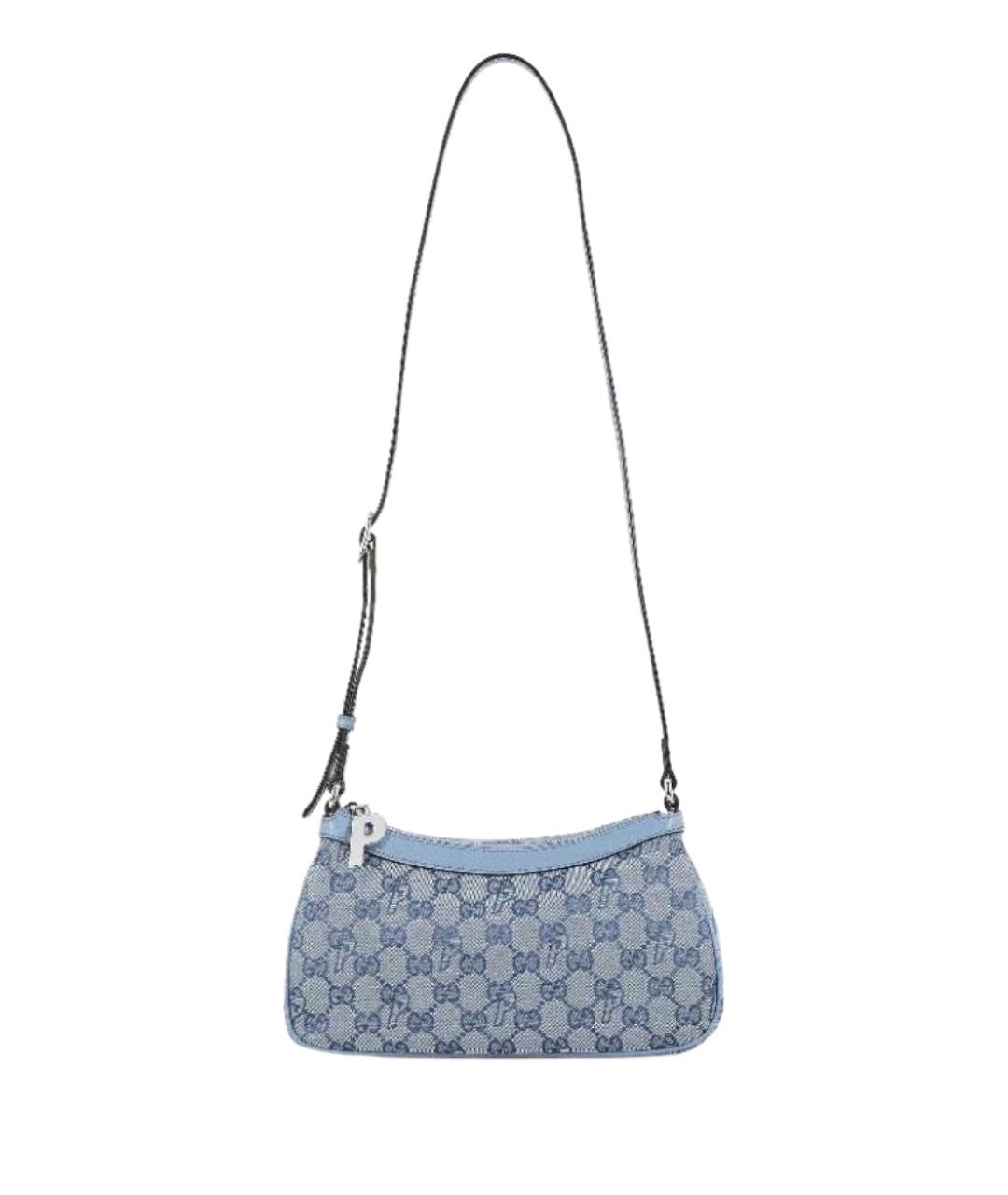 GUCCI Синяя сумка через плечо, фото 1
