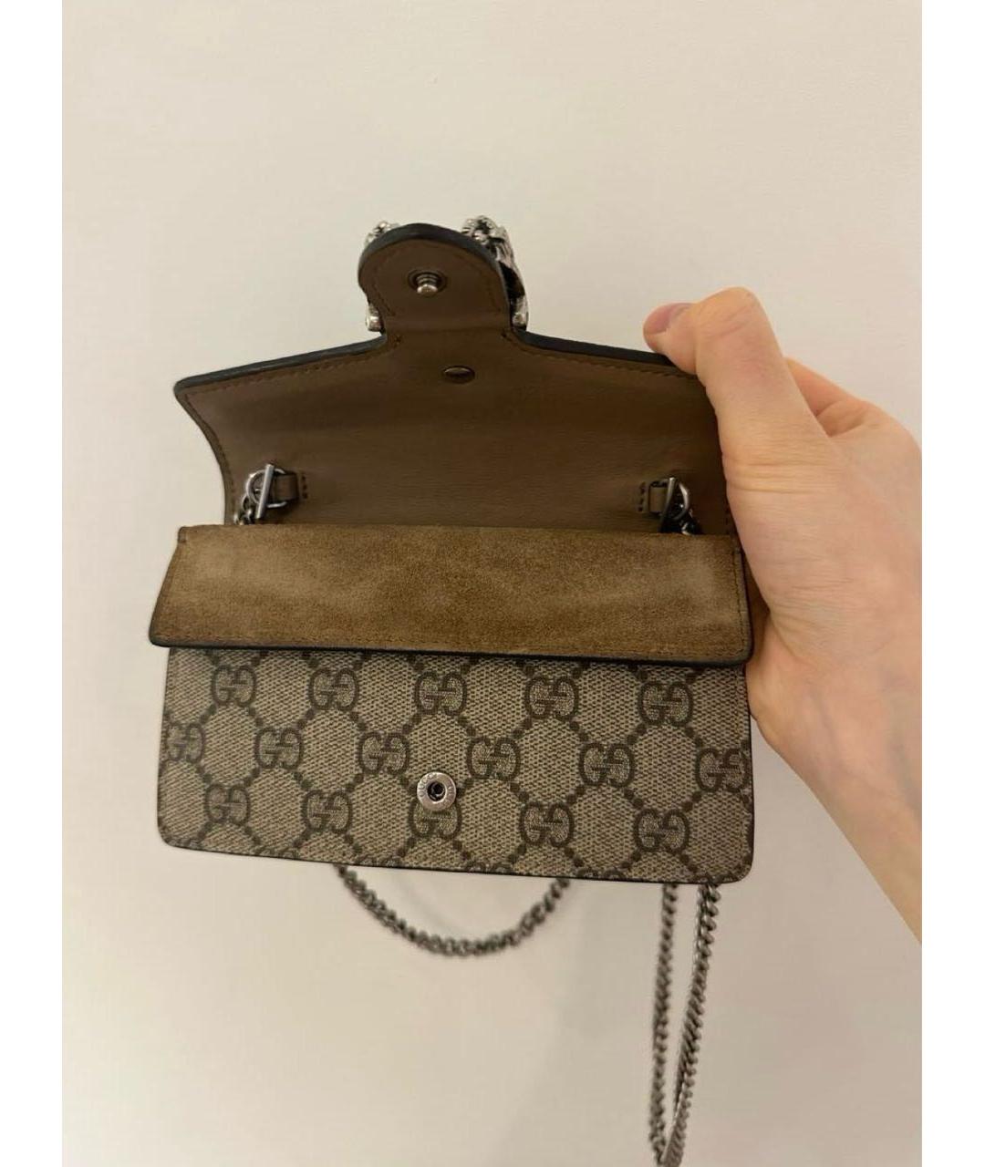 GUCCI Бежевая сумка через плечо, фото 2