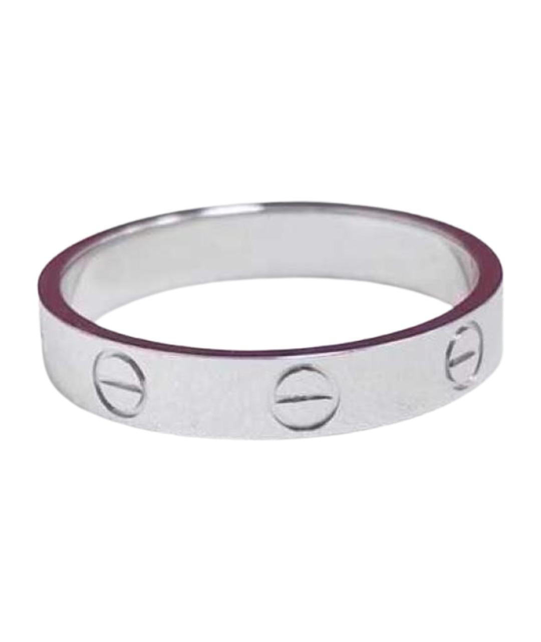 CARTIER Серебряное кольцо из белого золота, фото 1