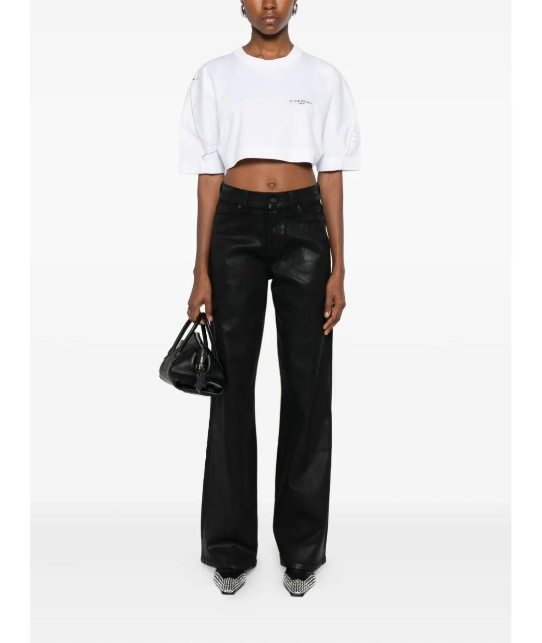 GIVENCHY Белая хлопковая футболка, фото 2