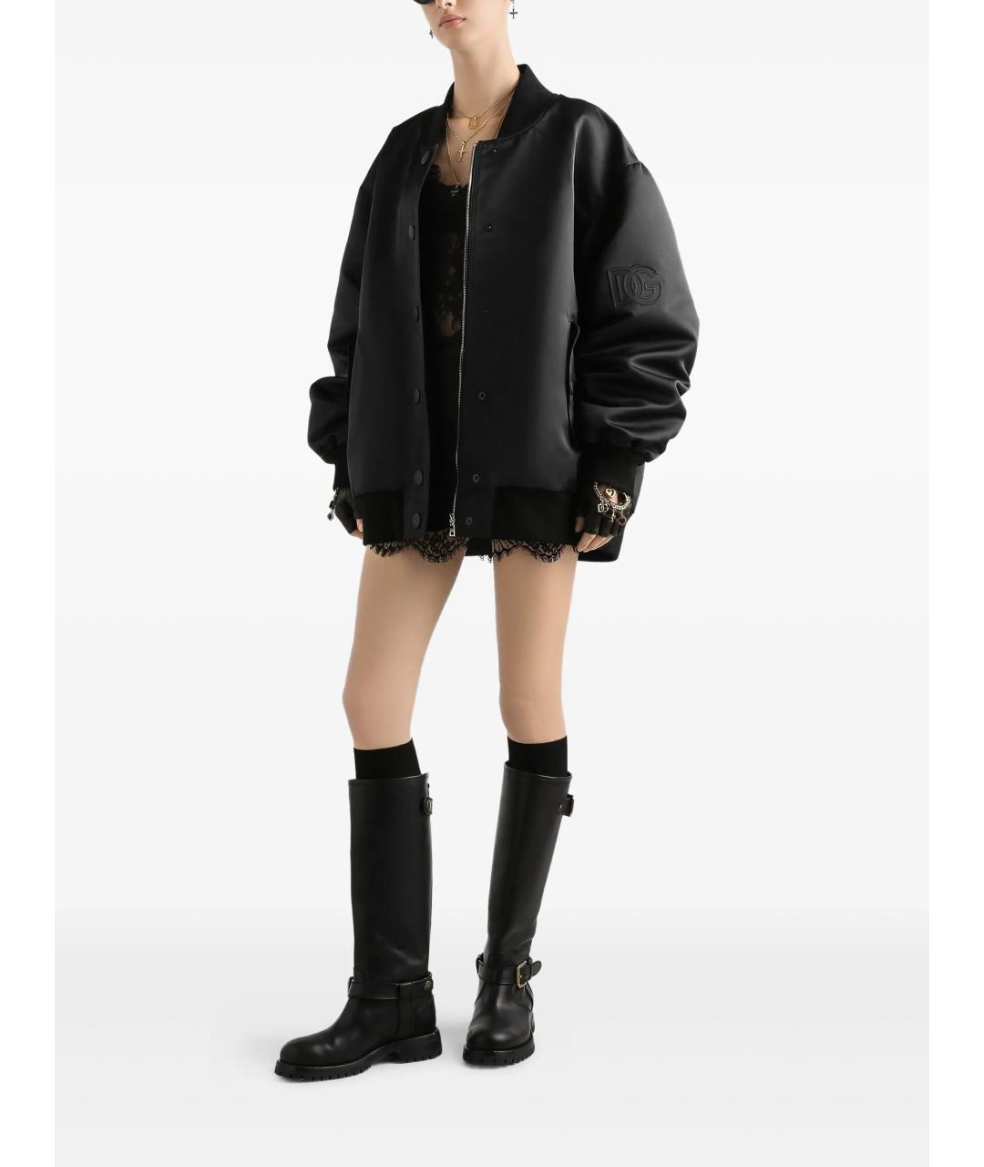 DOLCE&GABBANA Черная куртка, фото 2