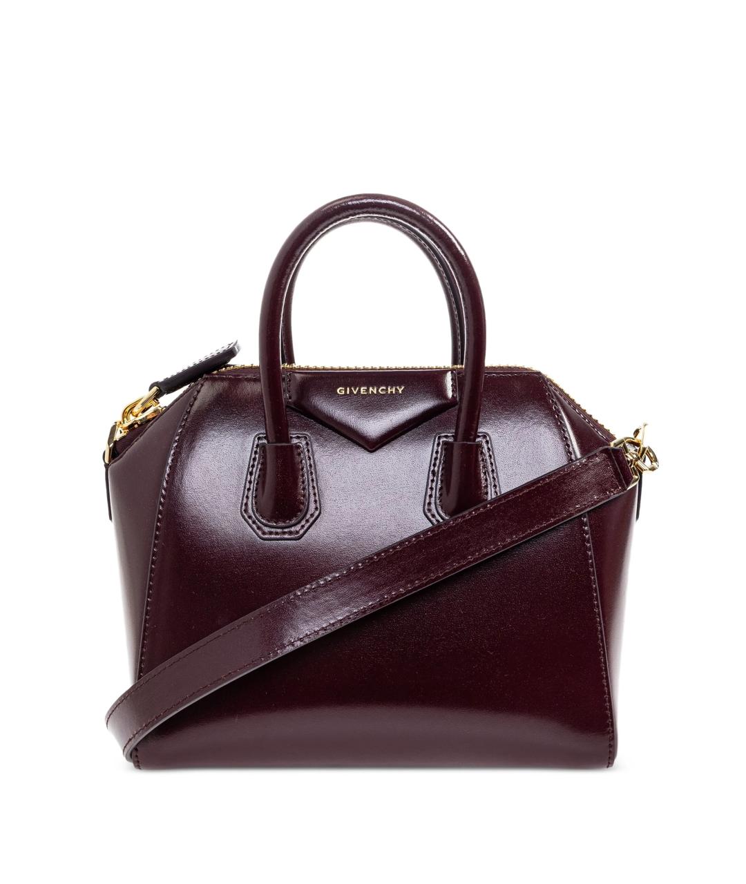 GIVENCHY Красная кожаная сумка тоут, фото 1
