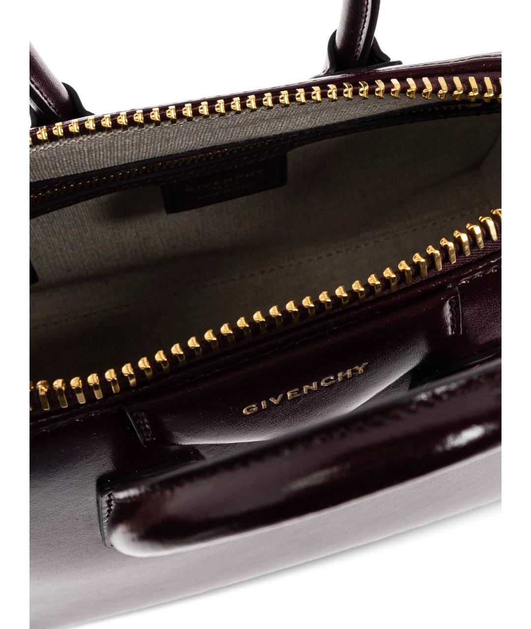 GIVENCHY Красная кожаная сумка тоут, фото 4
