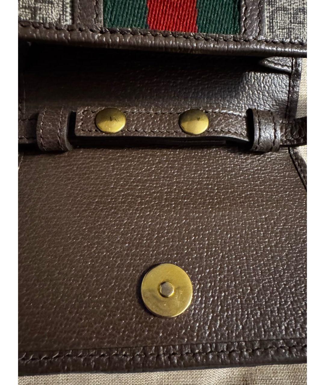 GUCCI Мульти жаккардовая сумка через плечо, фото 4