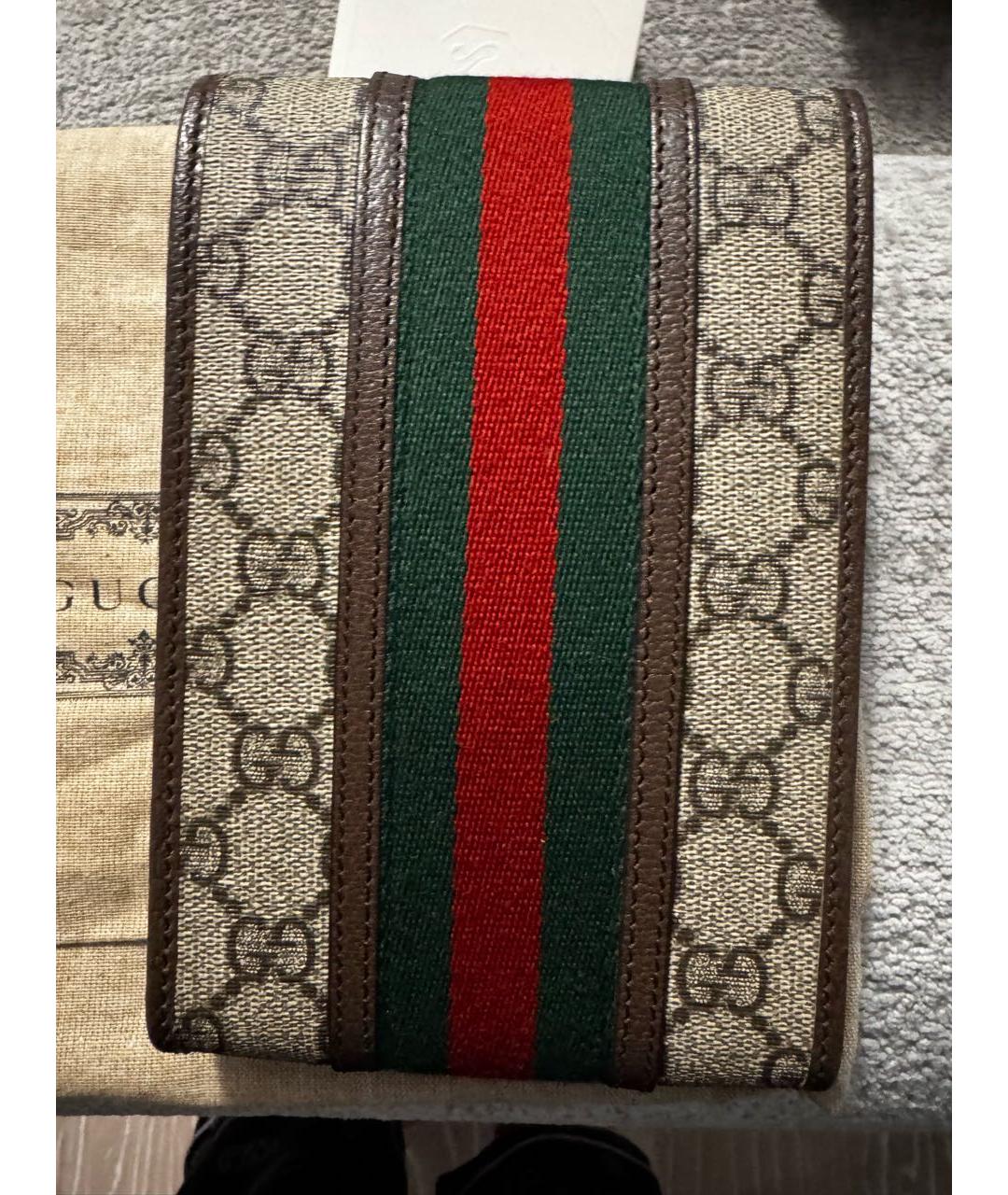GUCCI Мульти жаккардовая сумка через плечо, фото 2