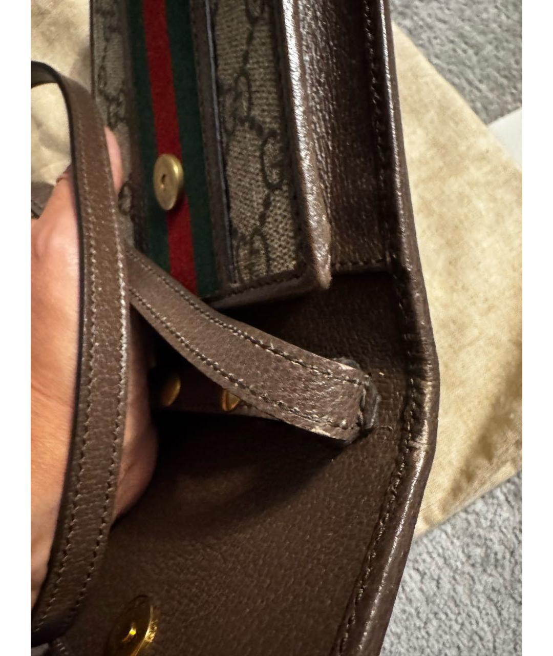 GUCCI Мульти жаккардовая сумка через плечо, фото 5