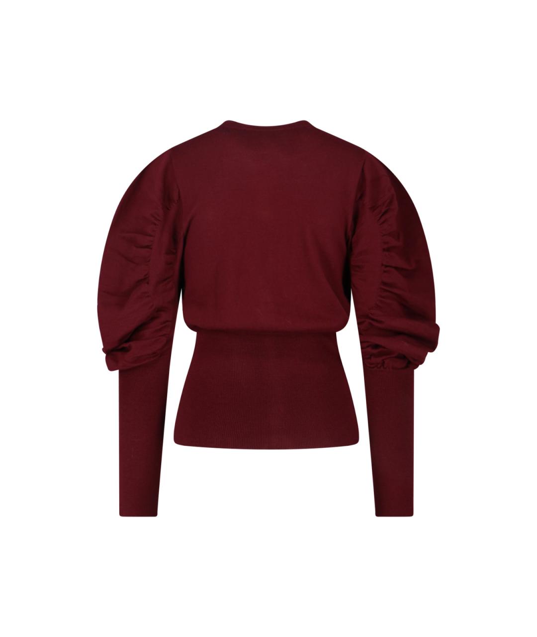 VIVIENNE WESTWOOD Бордовый шерстяной кардиган, фото 2