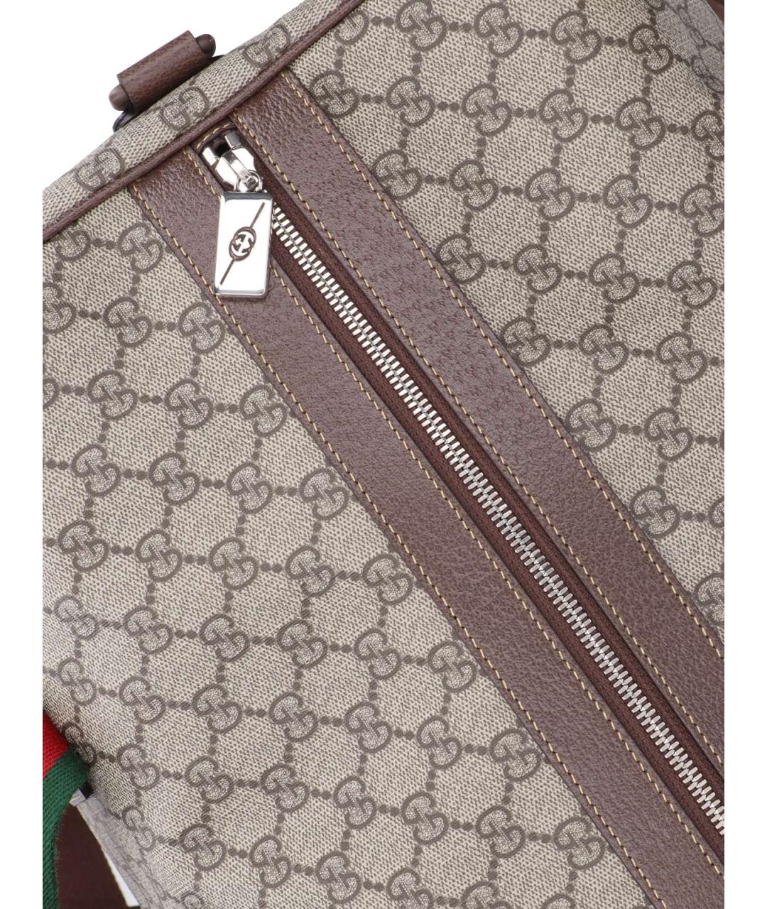 GUCCI Бежевый чемодан, фото 4